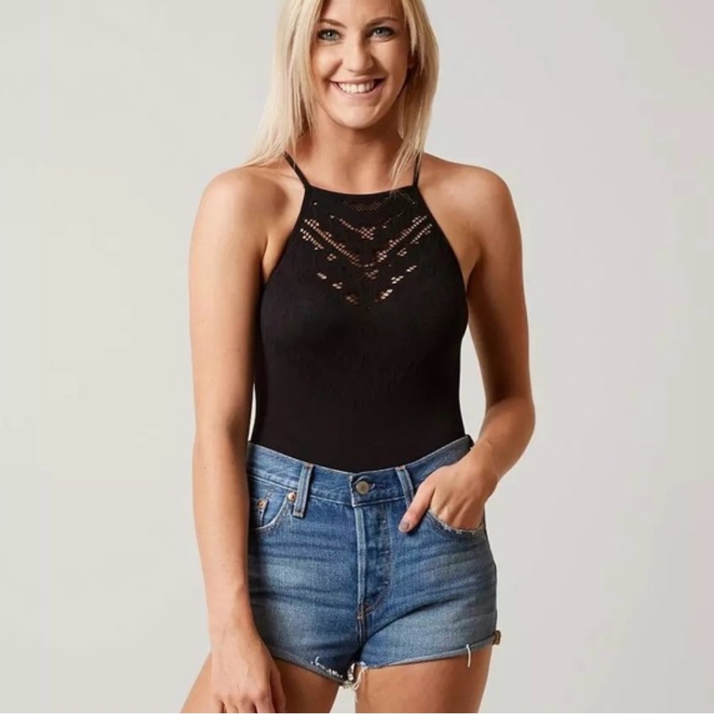 Free People Intimately Seamless Solstice Bodysuit NWOT